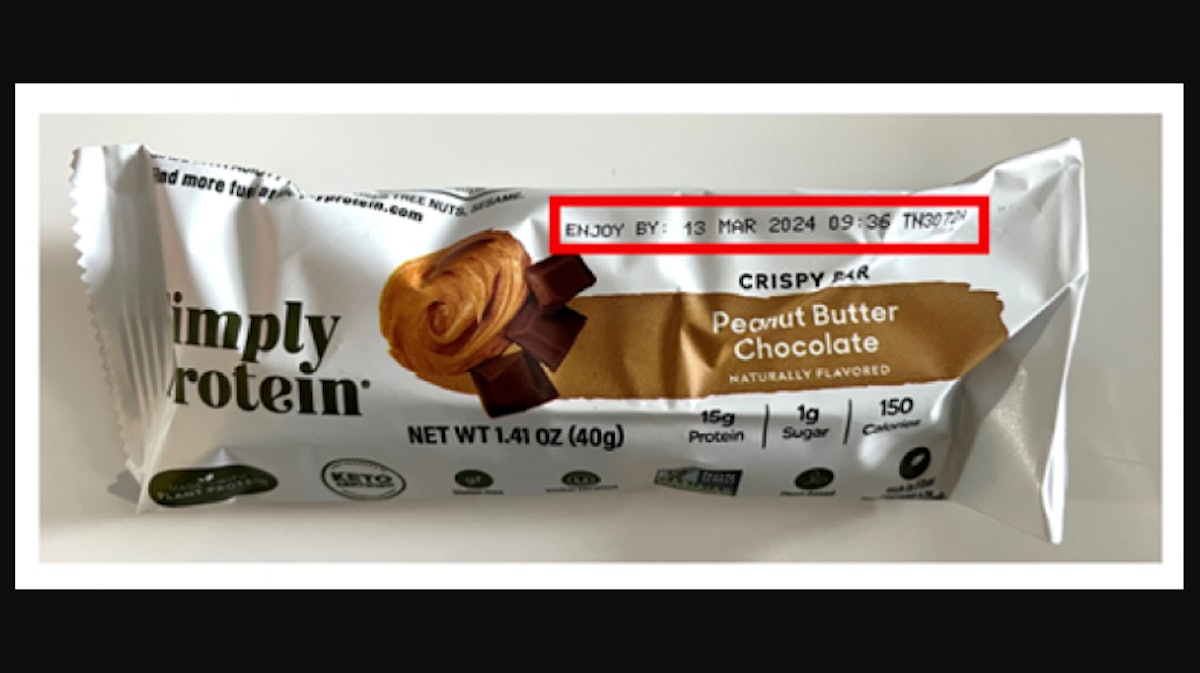 Protein Bar Recall Expanded