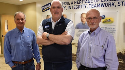 From left to right: Jim Perdue, Kevin McAdams and Randy Day.