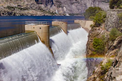 Hetch Hetchy Dam, Yosemite National Park, Calif.