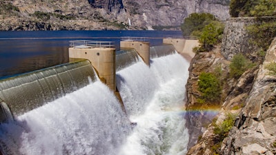 Hetch Hetchy Dam, Yosemite National Park, Calif.