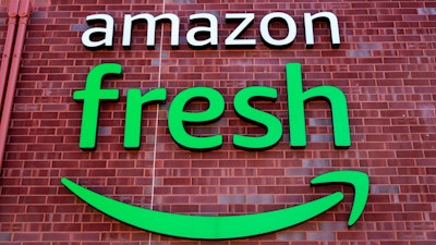 An Amazon Fresh grocery store in Warrington, Pa., April 28, 2022.
