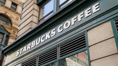 Starbucks store in the Financial District of Lower Manhattan, June 13, 2023.