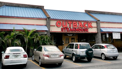 Outback Steakhouse restaurant, Brandon, Fla., June 5, 2007.