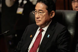 Japan Prime Minster Fumio Kishida at the East Asia Summit at the ASEAN Summit, Jakarta, Indonesia, Sept. 7, 2023.