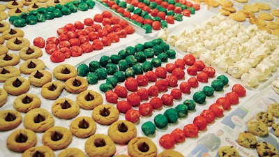 Cookies cool on a table in Enid, Okla., Dec. 21, 2013.
