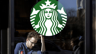 A Starbucks in New York, Jan. 11, 2016.
