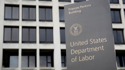 U.S. Department of Labor headquarters, Washington, May 6, 2020.
