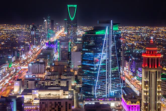 Riyadh skyline.