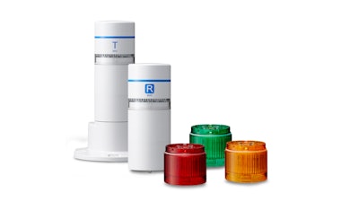 The WIO wireless system from Patlite is a Bluetooth-enabled system that allows for remote indication and monitoring.