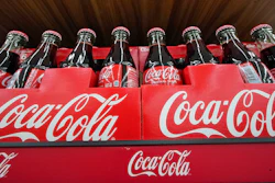 Bottles of Coca-Cola at a grocery store in Uniontown, Pa., April 24, 2022.