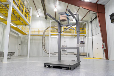 Spiroflow Bulk Bag Filler With Conveyors