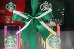 This photo provided by Consumer Product Safety Commission shows Metallic Mugs included in 2023 Holiday Starbucks-branded Gift Sets.