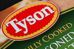 A Tyson food product is displayed in Montpelier, Vt., Nov. 18, 2011.