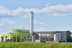 A rendering of Solugen's new 500,000-square-foot Bioforge facility in Marshall, Minnesota.