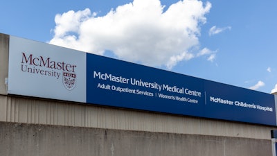 McMaster University Medical Centre and McMaster Children's hospital, Hamilton, Ontario, Aug. 2020.
