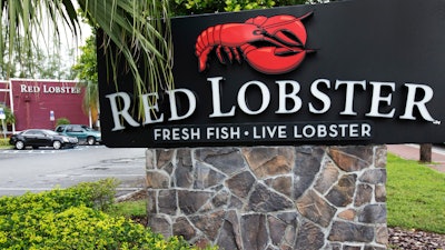 A Red Lobster restaurant in North Miami, Fla., Sept.13, 2016.