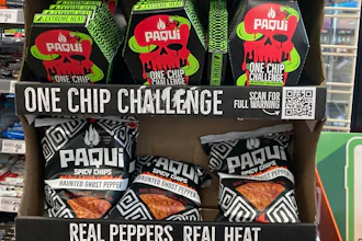 Paqui One Chip Challenge chips at a 7-Eleven store in Boston, Sept. 7, 2023.