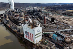 U.S. Steel's Mon Valley Works Clairton Plant, Clairton, Pa., Feb. 26, 2024.
