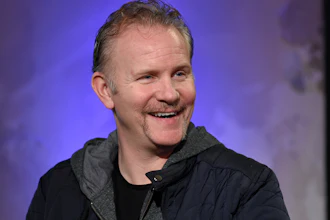 Filmmaker Morgan Spurlock at the BUILD Speaker Series at AOL Studios in New York, Jan. 4, 2017.