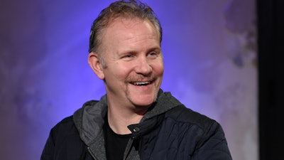 Filmmaker Morgan Spurlock at the BUILD Speaker Series at AOL Studios in New York, Jan. 4, 2017.