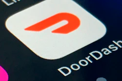 The DoorDash app is shown on a smartphone on Feb. 27, 2020, in New York. DoorDash will reports earnings on Wednesday, May 1, 2024