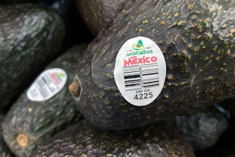 Avocados from Mexico are for sale at a grocery store in Lyndhurst, New Jersey.