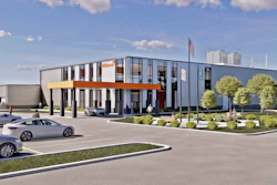 A rendering of the new Kikkoman Foods manufacturing facility in Jefferson, Wisconsin.