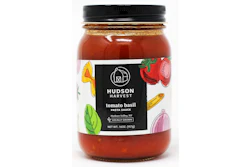 Hudson Harvest Tomato Basil Sauce.