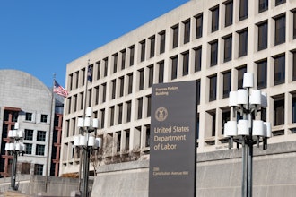 The U.S. Department of Labor Building.