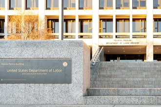 The U.S. Department of Labor building.