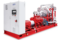The GEA RedGenium Model 950 heat pump.