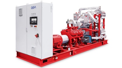 The GEA RedGenium Model 950 heat pump.