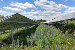 A solar farm in central Pennsylvania.