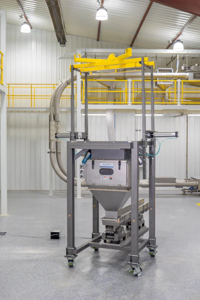 Choosing a discharger featuring a more ergonomic design can simplify bag replacement and decrease the amount of time required for changeovers.
