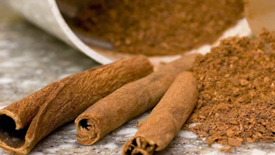 Stick and ground cinnamon displayed in Concord, N.H., March 2, 2008.