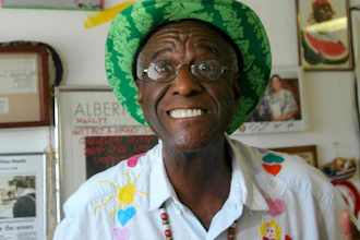 Wally Amos in his home office, Kailua, Hawaii, June 12, 2007.