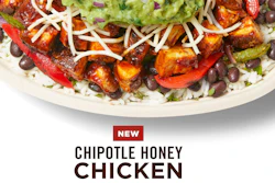 Chipotle's new honey chicken.