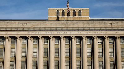 The US Department of Agriculture on the National Mall in Washington, DC.
