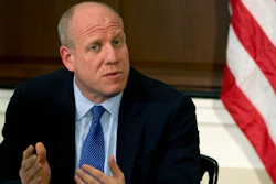 Eric Goldstein during a White House discussion on school nutrition, Washington, May 27, 2014.