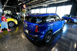 The showroom of a Mini dealership in Highlands Ranch, Colo., Sept. 4, 2024.