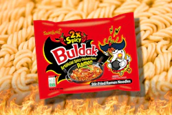 The banned Ramen at hand.