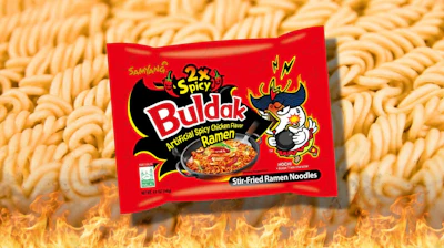 The banned Ramen at hand.