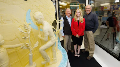 The 56th Annual Butter Sculpture at the New York State Fair.