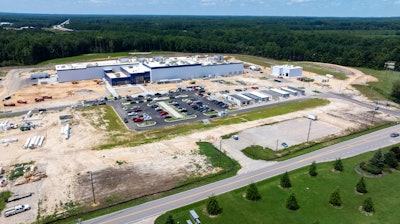 Construction of Believer Meats' first-of-its-kind commercial-scale production facility, Wilson, N.C.