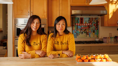 Twrl co-founders Olivia Chen and Pauline Ang in Palo Alto, Calif., Oct. 21, 2024.