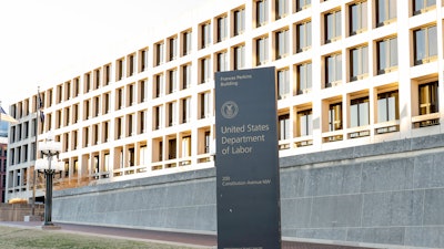 The U.S. Department of Labor building, Washington D.C.