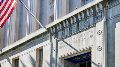 The U.S. Department of Justice, Washington.