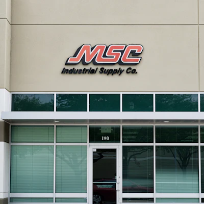 MSC Industrial Supply office, Houston, April 2021.
