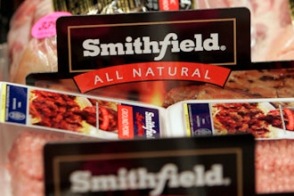 Smithfield Food products are on display at a Ukrops store in Richmond, Va., March 10, 2009.