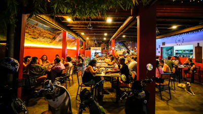 Nana Backpack hostel, Vang Vieng, Laos, Nov. 19, 2024.